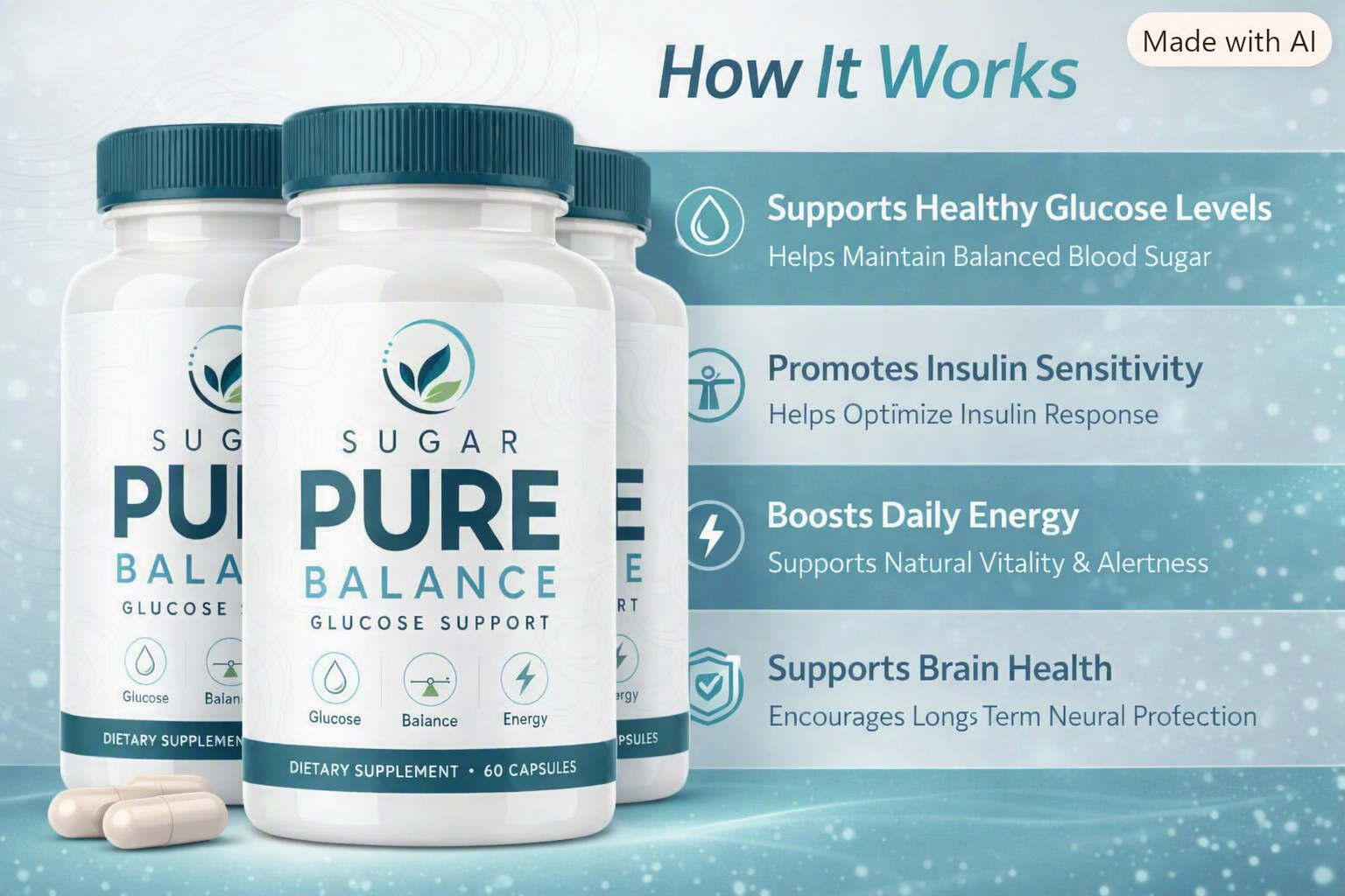 How Sugar Pure Balance works — glucose metabolism, energy and mineral support